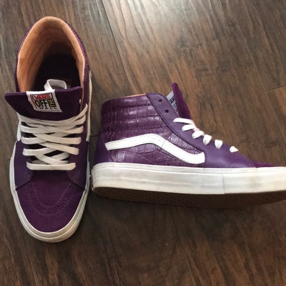 Vans X Concepts Sk8-Hi Purple Size Men’s 6.5 - Picture 2 of 6